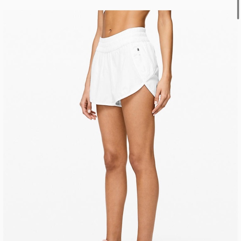 Lululemon White Shorts